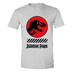 Jurassic Park - Circle T-Rex Warning T-Shirt
(S)