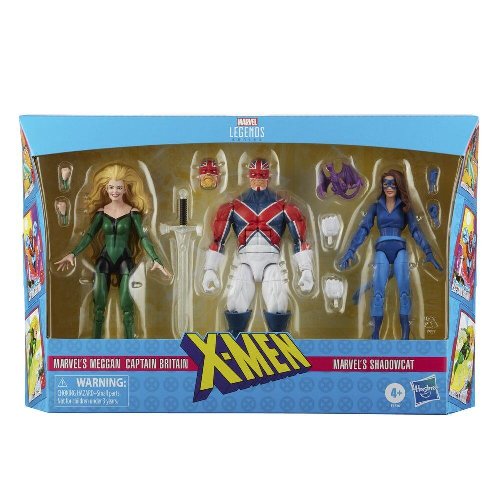 Marvel Legends - Marvel's Meggan, Captain
Britain & Marvel's Shadowcat 3-Pack Action
Figures