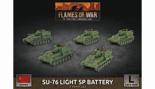 Flames of War - SU-76 Light SP Battery