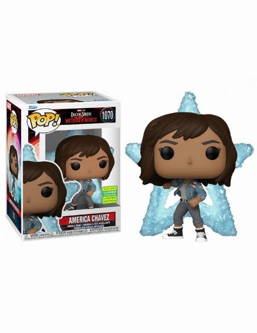 Figure Funko POP! Marvel: Doctor Strange in the
Multiverse of Madness - America Chavez #1070 (SDCC 2022
Exclusive)