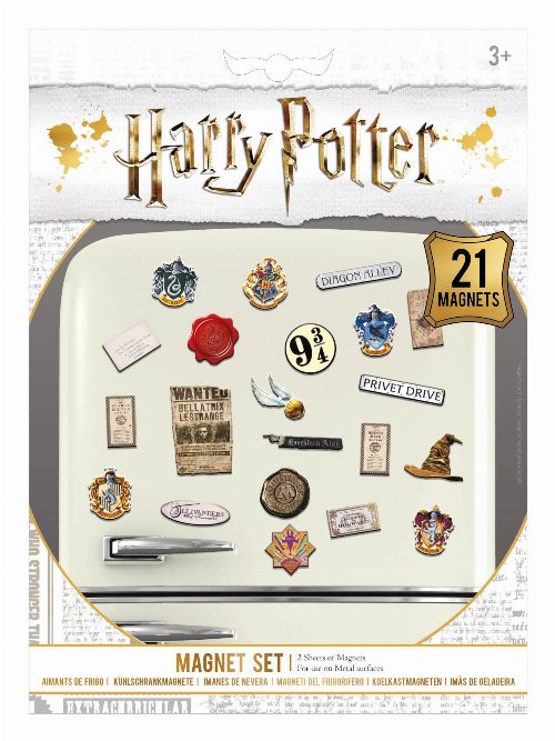 Harry Potter - Icons Μαγνητάκια Ψυγείου