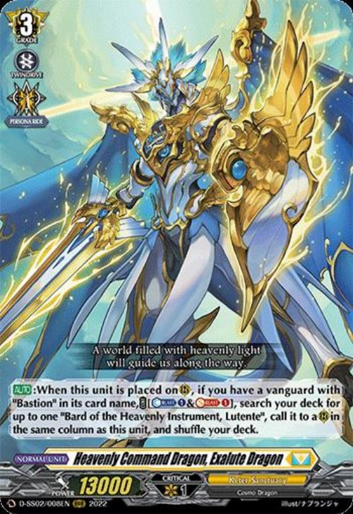 Heavenly Command Dragon, Exalute Dragon