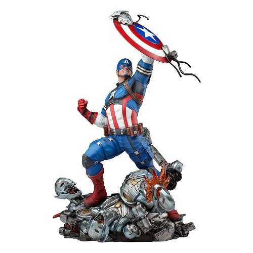 Φιγούρα Αγαλματίδιο Marvel: Future Revolution -
Captain America (38cm)