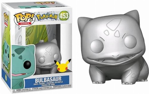 Φιγούρα Funko POP! Pokemon: 25th Anniversary -
Bulbasaur (Silver Metallic) #453 (Limited)