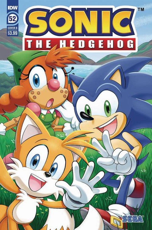 Τεύχος Κόμικ Sonic The Hedgehog #52 Cover
B