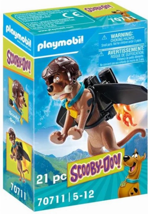 Playmobil Scooby-Doo! - Συλλεκτική Φιγούρα Scooby
"Πιλότος" (70711)