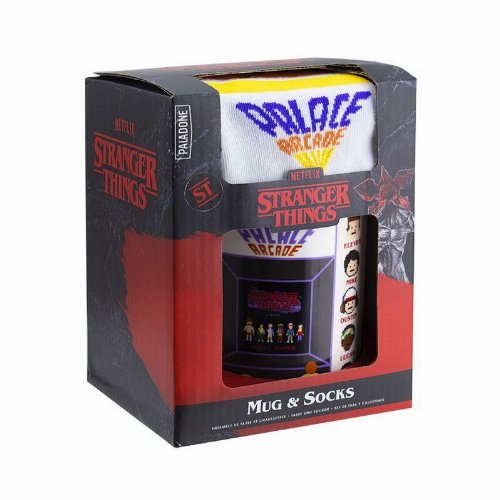 Stranger Things - Palace Arcade Gift Set (Mug
& Socks)