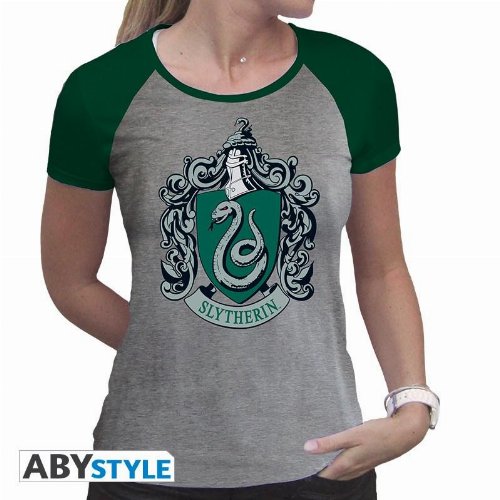 Harry Potter - Slytherin Grey & Green Ladies
T-Shirt