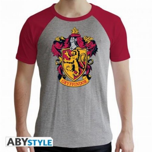 Harry Potter - Gryffindor Grey & Red T-Shirt
(L)