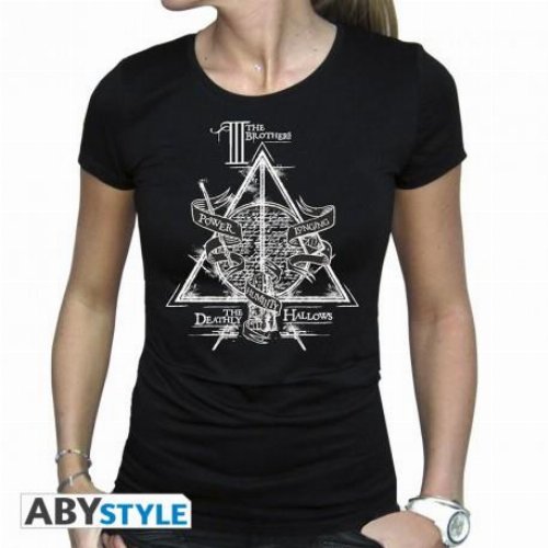 Harry Potter - Deathly Hallows Ladies T-Shirt
(M)