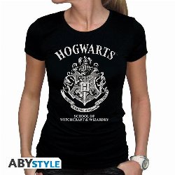Harry Potter - Hogwarts Black Γυναικείο T-Shirt
(L)