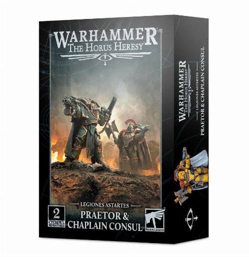 Warhammer: The Horus Heresy - Legiones Astartes:
Praetor & Chaplain Consul