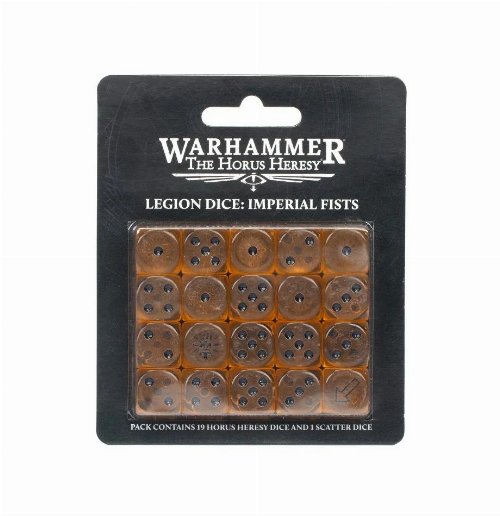 Warhammer: The Horus Heresy - Imperial Fists Dice
Pack