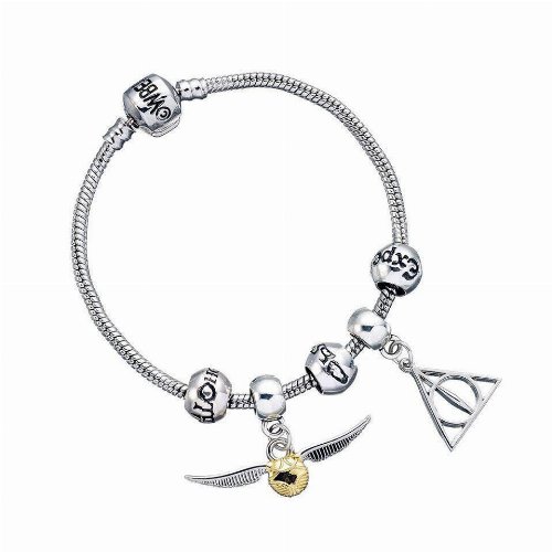 Harry Potter - Deathly Hallows/Snitch/3 Spell Beads
Βραχιόλι (Zinc Alloy)