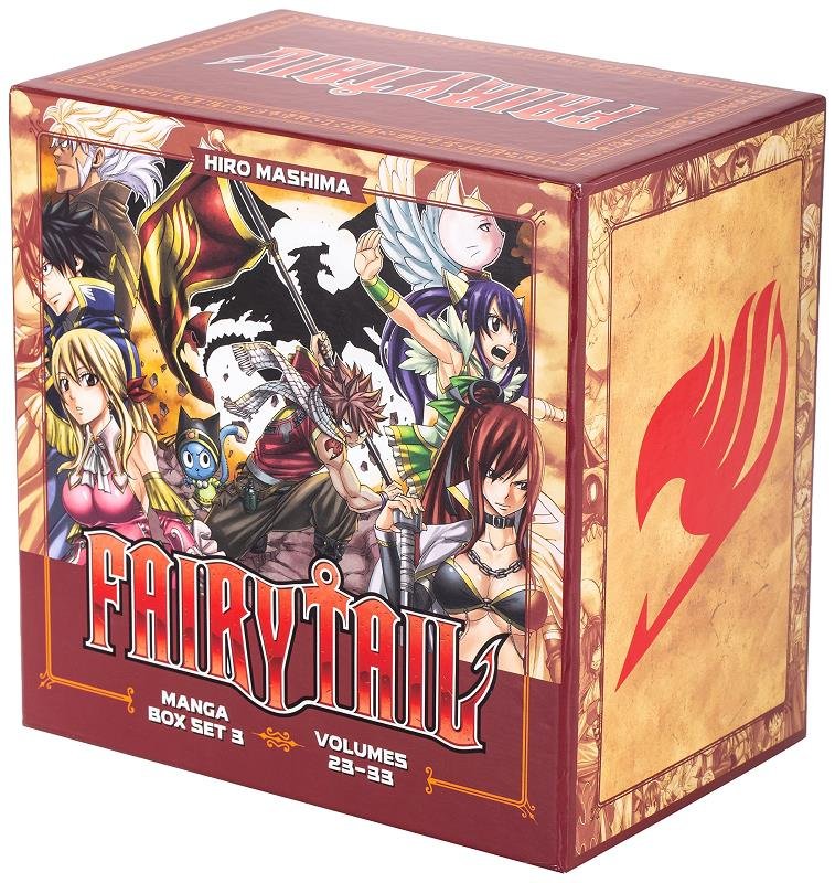 Coffret manga Fairy Tail 6 (volumes 54-63)