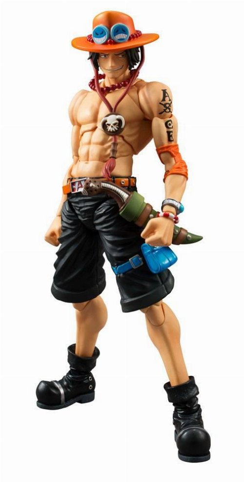 One Piece Portgaz D. Ace Cosplay Costume Set with Ace Cowboy Hat Halloween  Costume for Man 