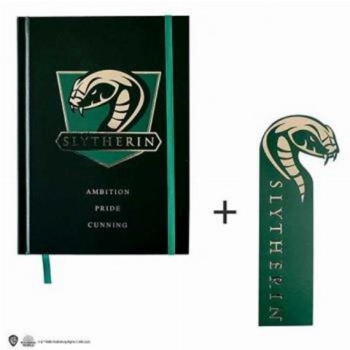 Harry Potter - Slytherin Crest Stationery Set
(Notebook & Bookmark)