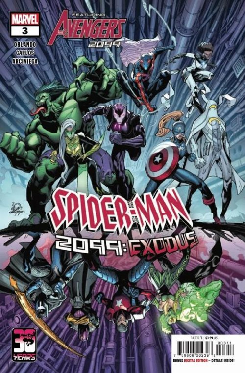 Τεύχος Κόμικ Spider-Man 2099 Exodus #3