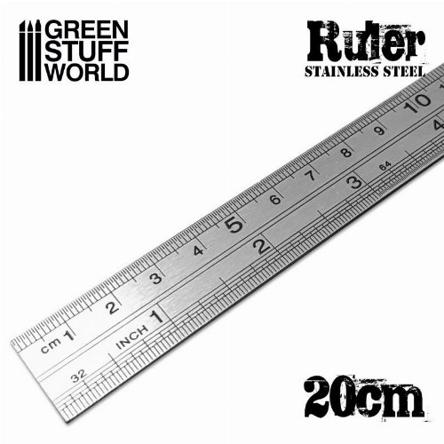 Green Stuff World - Stainless Steel Ruler
(20cm)