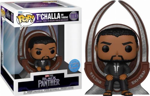 Figure Funko POP! Deluxe: Black Panther -
T'Challa on Throne (Legacy) #1113 (Exclusive)
