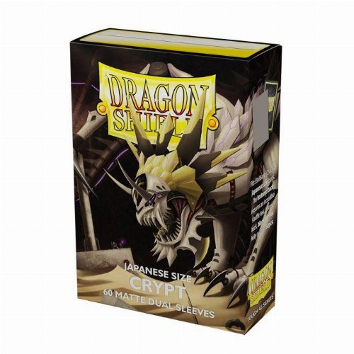 Dragon Shield Sleeves Japanese Small Size - Matte Dual
Crypt (60 Sleeves)