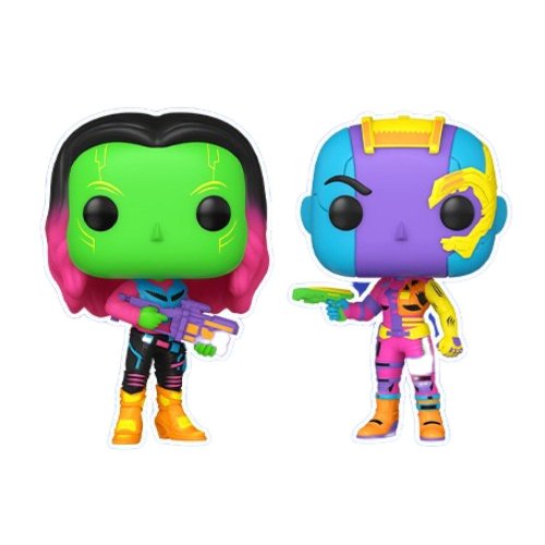 Φιγούρες Funko POP! Marvel: Guardians of the Galaxy 2
- Nebula And Gamora (Black light) 2-pack (Exclusive)