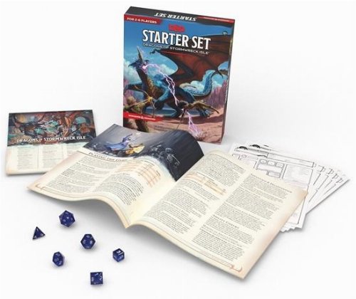 Dungeons & Dragons 5th Edition - Dungeons
& Dragons 5th Edition Dragons of Stormwreck Isle Starter
Set