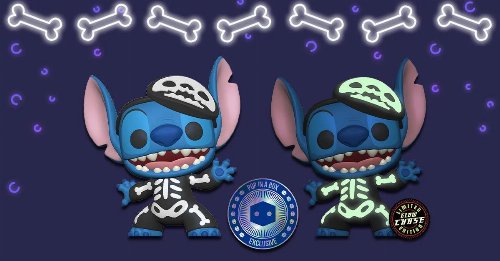 Φιγούρα Funko POP! Bundle of 2: Disney: Lilo &
Stitch - Skeleton Stitch #1234 & GITD Chase
(Exclusive)