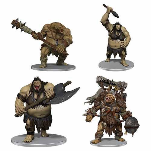 D&D Icons of the Realms Premium Miniature Set -
Ogre Warband