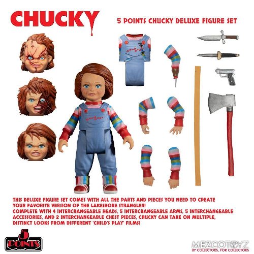 Child´s Play - Chucky 5 Points Deluxe Φιγούρα Δράσης
(10cm)