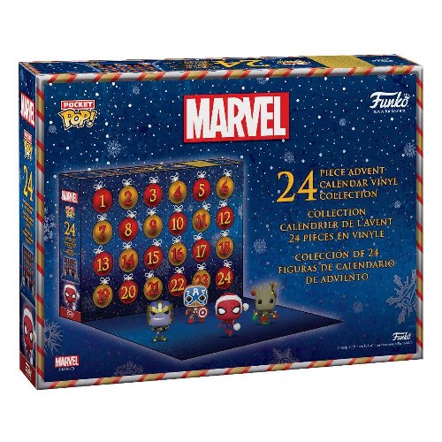 Funko Marvel Advent Calendar (περιέχει 24 Pocket POP!
φιγούρες)