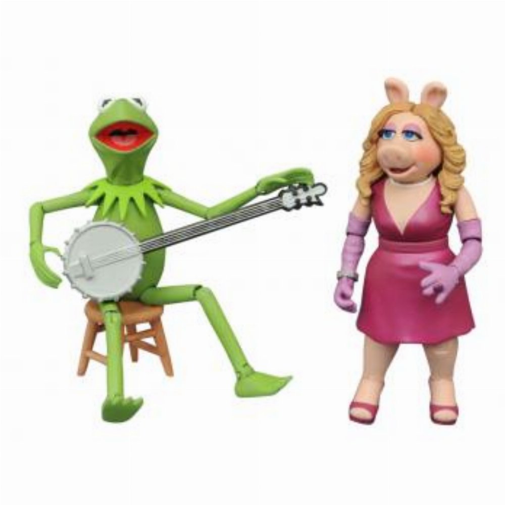 Muppets Show - Kermit & Miss Piggy Action Figure Set 