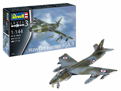 Σετ Μοντελισμού Hawker Hunter FGA.9
(1:144)