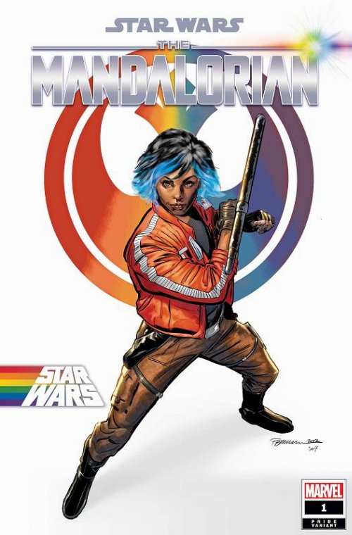 Τεύχος Kόμικ Star Wars The Mandalorian #1 Jimenez
Pride Variant Cover