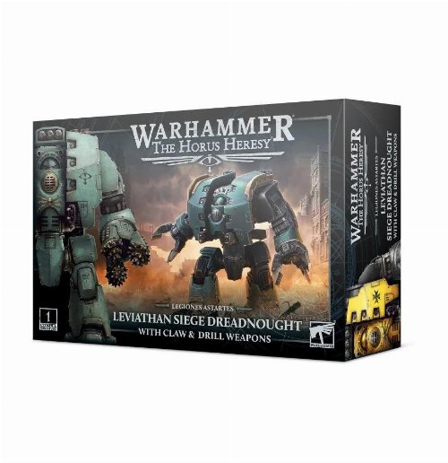 Warhammer: The Horus Heresy - Legiones Astartes:
Leviathan Siege Dreadnought with Claw & Drill
Weapons