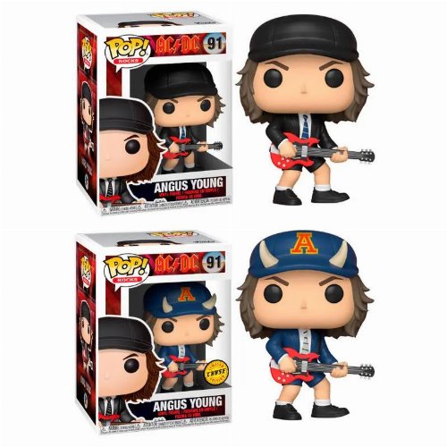 Φιγούρα Funko POP! Bundle of 2: AC/DC - Angus Young
& Chase #91