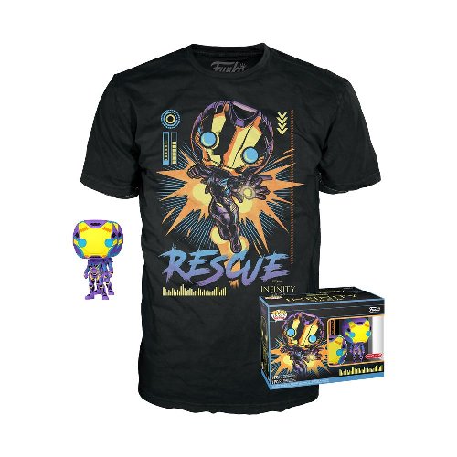 Συλλεκτικό Funko Box: Marvel - Rescue (Black Light)
Funko POP! with T-Shirt (XL)