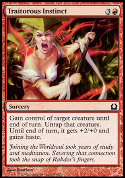 Traitorous Instinct - Foil