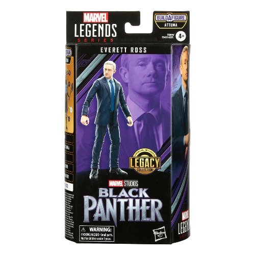 Marvel Legends: Black Panther - Everett Ross Φιγούρα
Δράσης (15cm) Build-a-Figure Attuma