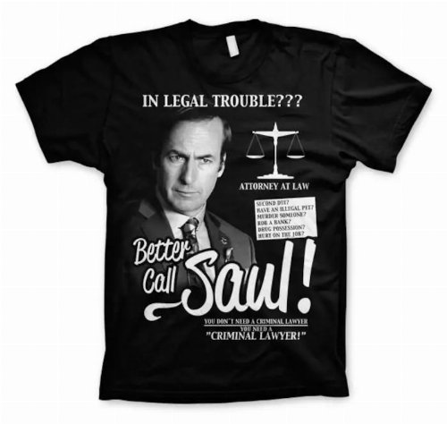 Better Call Saul - Advertisement T-Shirt
(XXL)