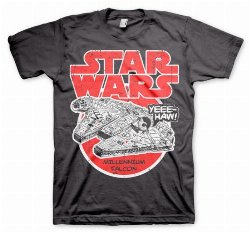 Star Wars - Millennium Falcon Black T-Shirt
(XXL)