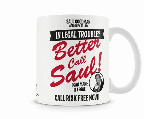 Better Call Saul - In Legal Trouble Κεραμική Κούπα
(320ml)