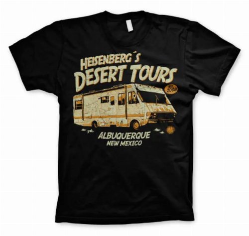 Breaking Bad - Heisenberg's Desert Tours Black T-Shirt
(XL)