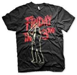 Friday the 13th - Jason Voorhees Black T-Shirt
(S)