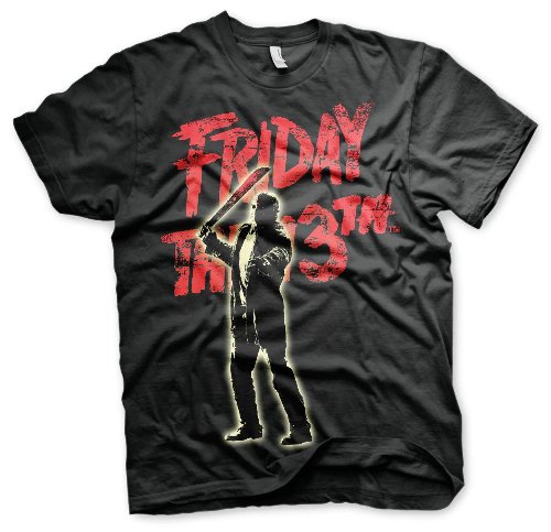 Friday the 13th - Jason Voorhees Black T-Shirt
(XL)