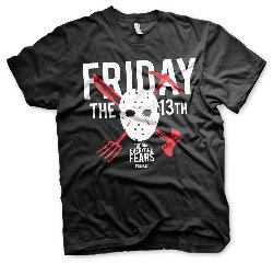 Friday the 13th - The Day Everyone Fears T-Shirt
(M)