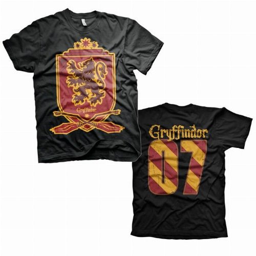 Harry Potter - Gryffindor 07 Black T-Shirt
(XL)