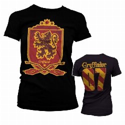 Harry Potter - Gryffindor 07 Black Γυναικείο T-Shirt
(M)