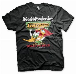 Woody Woodpecker - Garage Black T-Shirt
(S)