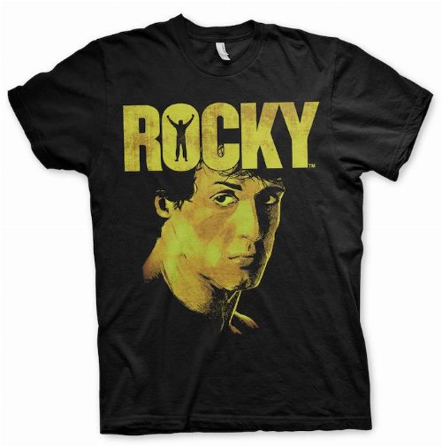 Rocky - Sylvester Stallone Black T-Shirt